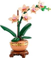 LEGO Botanicals Mini Orchid Indoor Plant with Terracotta Style Flowerpot - Decor