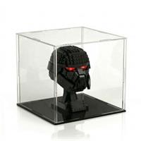 Acrylic Clear Display Case for Lego 75343 Dark Trooper Helmet