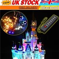 Only Light Set For Lego71040 Disney Castle Building Blocks Model Led Light kit