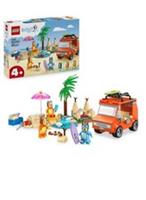 LEGO Bluey's Beach & Family Car Trip Set 11202 133 Pcs Ages 4+ New & Sealed