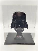 Acrylic Clear Display Case for Lego 75304 Darth Vader Helmet