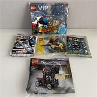 Lego PolyBag Sets NEW Various, 30655, 11947, 40605 Batman Star Wars Star Fighter