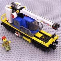 Lego Train City Cargo Freight Crane Wagon Trailer Railway from 60198 NEW