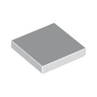 Lego Bricks Parts 20x White 2x2 Tile Flat Thin Studless Plate 306801 3068 NEW