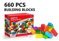 660 Pieces Building Blocks Children Diy Creative Bricks Educational Toy Gift NEW