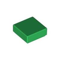 Lego Bricks 20x Dark Green 1x1 Tile Flat Thin Studless Plate 4558593 3070 NEW