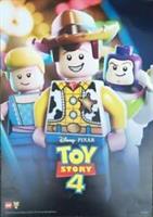 LEGO TOY STORY 4 A3-SIZE PROMO POSTER BUZZ LIGHTYEAR WOODY BRAND NEW!