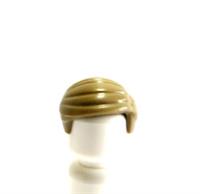 Lego Hair Wig For Boy Man Minifigure Swept Fringe Dark Tan Blonde