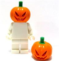 Lego 2 x Pumpkin Jack O Lantern White Minifigure Not Included Halloween
