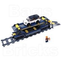Lego Train City Cargo EV Car Transporter Wagon Track Ramp Buffers from 60336 NEW