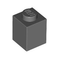 Lego Bricks Parts 20x Dark Stone Grey 1x1 Studded Wall 4211098 3005 NEW