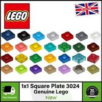 20 40 60 100 200 500 LEGO 1x1 Square Plate 3024 | Can Be Used With Mosaic Art