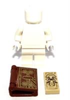 Lego Book Utensil & Darkhold Witch Page Tile Minifigure Not Included Halloween