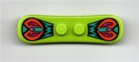 Lego Store exclusive Lime Green Minifigure Utensil Snowboard BAM (na27)
