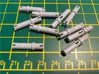 10 LEGO BRAND NEW PARTS - light grey - 4211709 3M CONNECTOR PEG TECHNIC