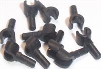 Lego 10 Black Hands Hand For Minifigures Figure 5 Pair Soldier Star Wars