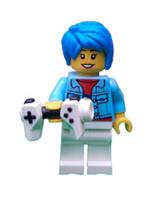 GENUINE LEGO GAMER GIRL w/CONTROLLER MINIFIGURE BRAND NEW!
