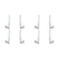 Lego Technic Bricks 8x White 2x3x11 Studless Angled Flat Panels 64393 64681 NEW