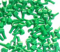 Lego 10 Green Hands Hand For Minifigure 5 Pair