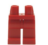 LEGO Leg Legs For Minifigure Figure Plain Red