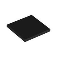 Lego Bricks Parts 4x Black 4x4 Tile Flat Thin Studless Plate 6469830 1751 NEW