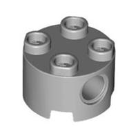Lego Bricks Parts 10x Medium Stone Grey 2x2 Round with Hole - 6372076 79566 NEW