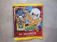 Lego NINJAGO Dragons Rising ICE NINJA ZANE + AXES POLYBAG SET 892410 New Sealed