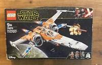 LEGO 75273 Star Wars Poe Damerons X- Wing ship only no minifigures brand new
