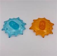 LEGO - NEW Design Burst Base Plate 73304 - Quantity 2 - Choose Colour