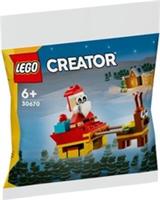 Lego Creator Santa's Sleigh Ride 30670 Polybag BNIP - Sealed
