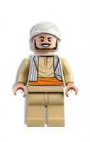 Lego Indiana Jones Sallah Minifigure from 77013 - NEW iaj051
