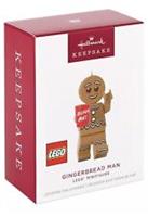 LEGO Hallmark Christmas Tree Ornament Gingerbread Man Large Minifigure