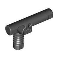 Lego Bricks Parts 10x Black Hose Nozzle Gun Pistol String Hole 4537551 60849 NEW