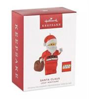 LEGO Hallmark Christmas Tree Ornament Santa Father Christmas Large Minifigure