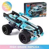 42059 MOC Stunt Truck Building Blocks 142pcs with Pull Back Technic
