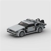 Delorean Building Block Set Back to the Future Racing Vehicle Bricks Toys Gift
