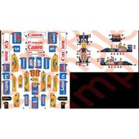 Williams Racing FW14B Patrese Period-Correct Livery Sticker Set for LEGO 10353