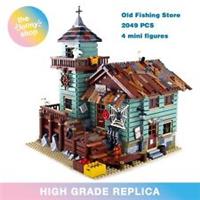 MOC 21310 Old Fishing Store with 4 Mini Figures Building Blocks Ideas 2049pcs