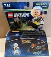 LEGO Dimensions 71230 Fun Pack : BACK TO THE FUTURE Doc Brown New & Sealed 2016