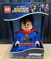 LEGO Dc Super Heroes 90052701 SUPERMAN ALARM CLOCK New & Sealed 2013 Retired
