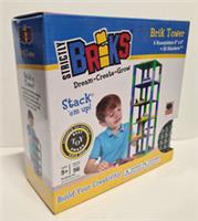 Strictly Briks Brick Tower 6"x6" base plates 50 Stackers - Brand New - Not Lego