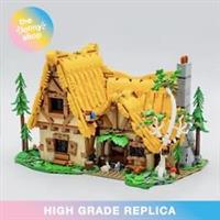 43242 Disney Snow White & the Seven Dwarfs Cottage Building Blocks MOC 2228pcs