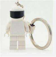 LEGO The Stig Minifig Keychain Racing Track Driver NEW