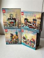 LEGO 40703 40704 40705 40706 Micro Ninjago City Docks Gardens Markets Brand New