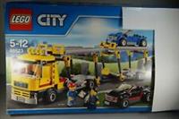 LEGO CITY Playset Giant Car Transporter Auto Truck with 2 Cars 60060 66523