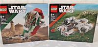 LEGO Star Wars Razor Crest Mandalorian 75321 Boba Fett's Starship 75344 SEALED