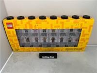 Official LEGO Mini Figure Display Case 4066 8 Knobs Black