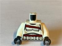 LEGO Star Wars part - NIGHT TROOPER MINIFIGURE TORSO from 75412 WHITE 6508211