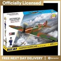 Cobi-5762 HC WWII Hawker Hurricane (No.302) 373 KL. Plane 375pcs