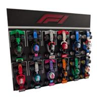 Lego F1 Formula Start Display 71049 Collectible Race Cars Two Rows (NO STAND)